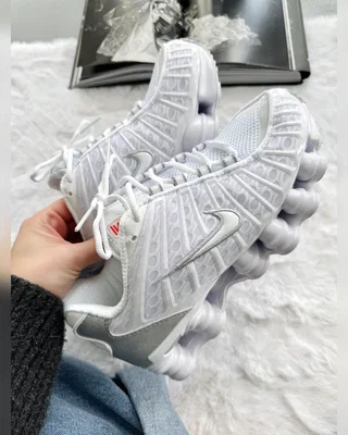 Nike Shox TL White Silver — головне фото товару