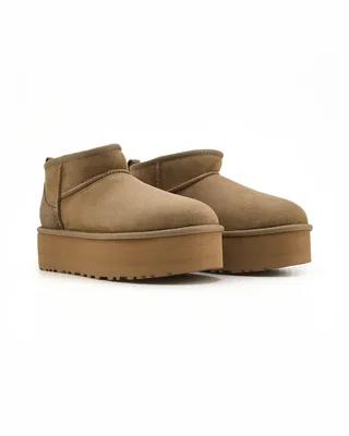 UGG Classic Ultra Mini Platform XL Beige Brown — головне фото товару
