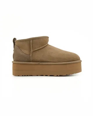 UGG Classic Ultra Mini Platform XL Beige Brown — головне фото товару