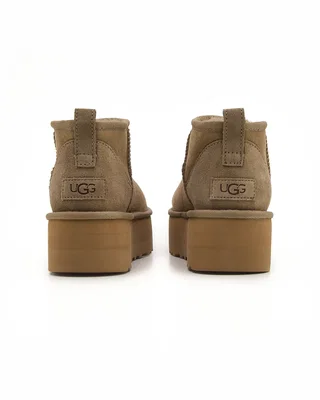UGG Classic Ultra Mini Platform XL Beige Brown — головне фото товару