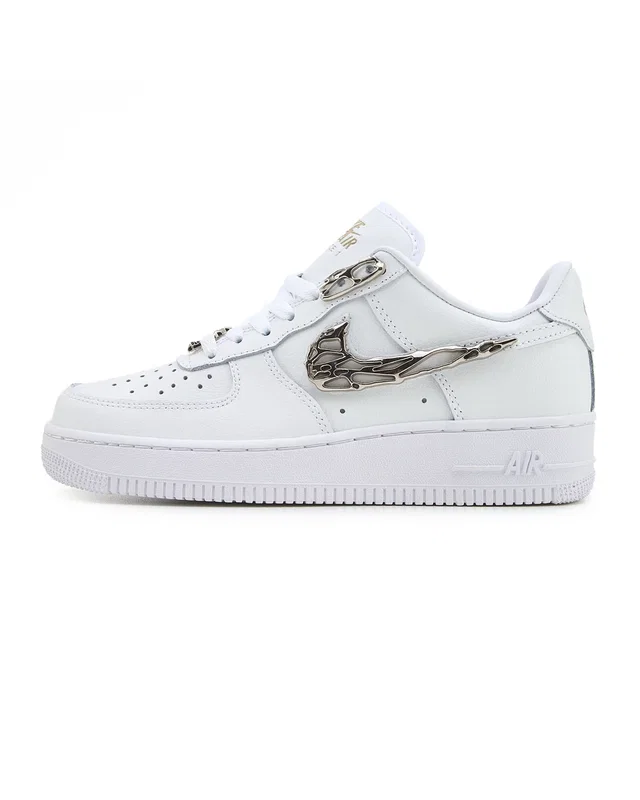 Nike Air Force 1 Low Molten Metal Silver White — головне фото товару