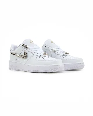 Nike Air Force 1 Low Molten Metal Silver White — головне фото товару