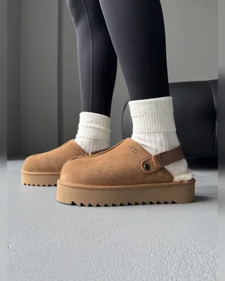 UGG Lanah Clog Platform Chestnut — головне фото товару