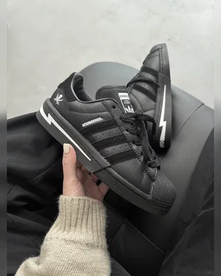 Adidas Superstar x Neighborhood Black White — головне фото товару