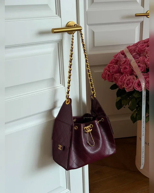 Chanel 25 Small Handbag Burgundy/Gold 27 х 20 х 13 — головне фото товару