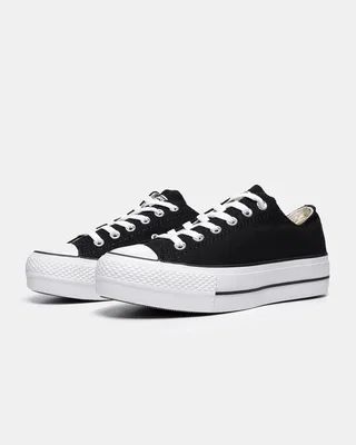 Converse Wmns Chuck Taylor All Star Lift Ox 'Black White' — головне фото товару