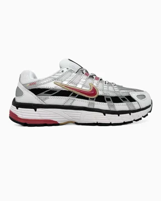 Nike P 6000 White Silver Red — головне фото товару