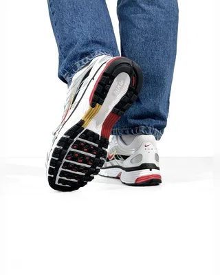 Nike P 6000 White Silver Red — головне фото товару