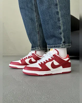 Nike Dunk Red White — головне фото товару