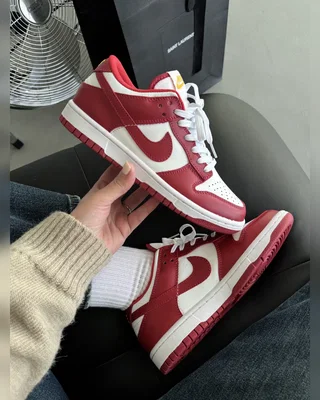 Nike Dunk Red White — головне фото товару