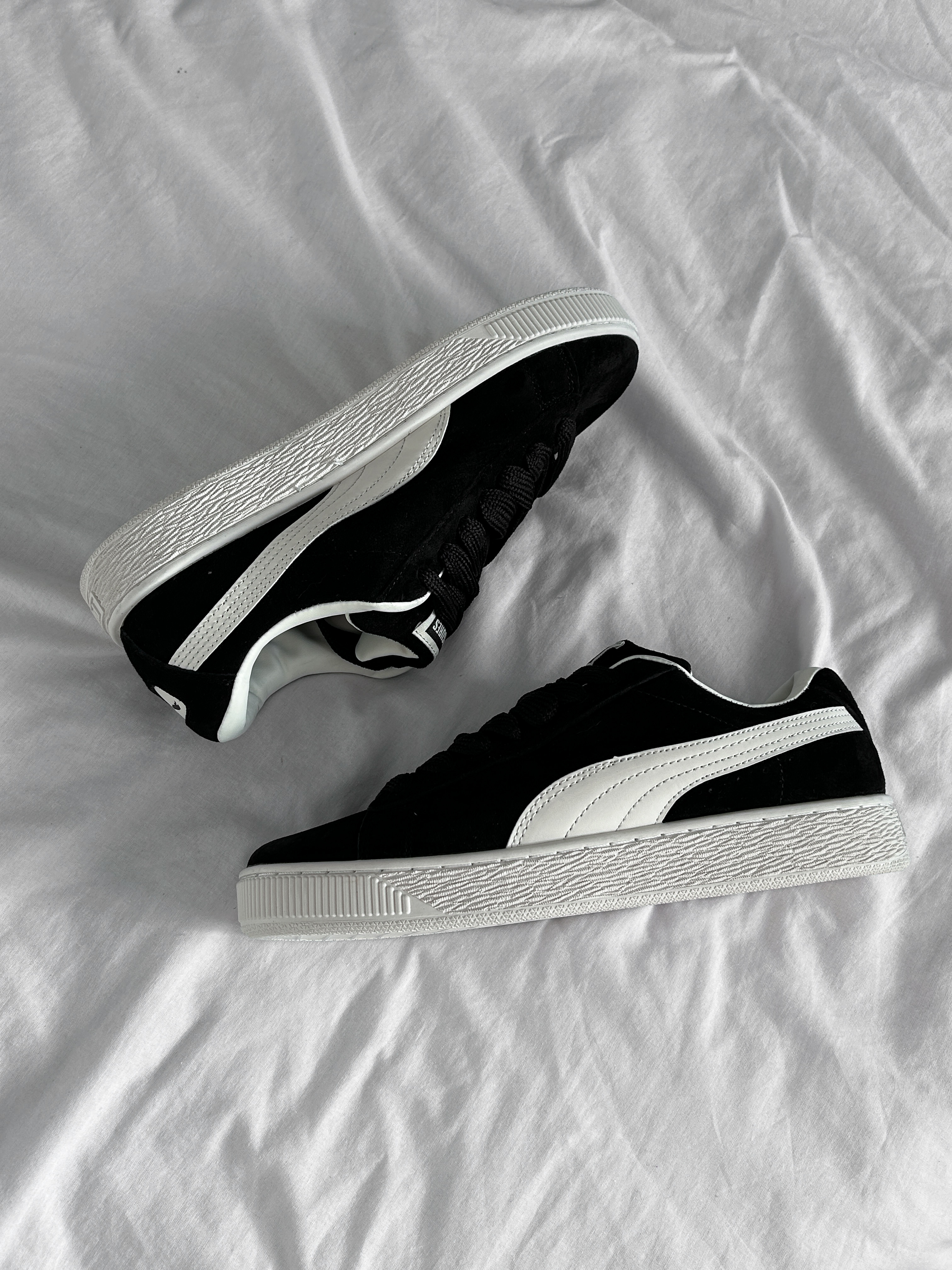 Puma Suede XL x Pleasures 'Black Frosted Ivory' 396057-01 — головне фото товару