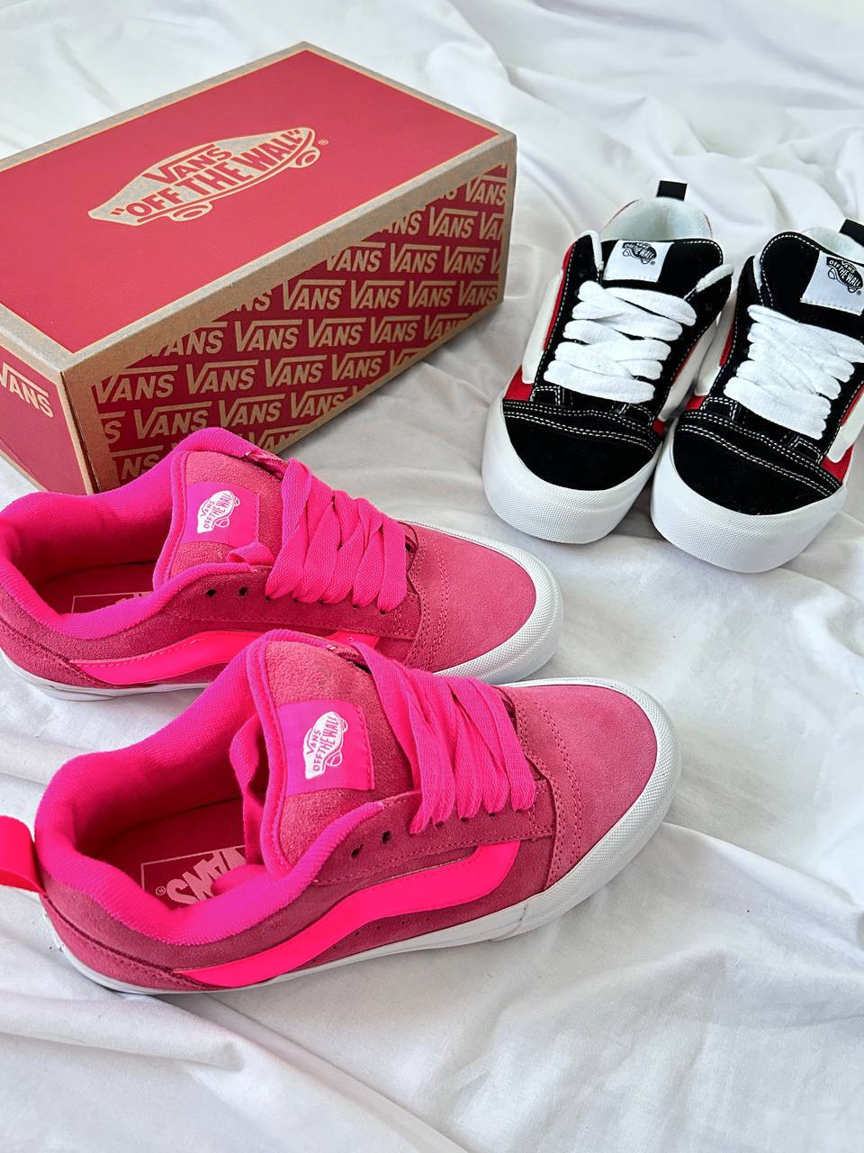 Vans Knu-Skool 'Pink Glo' box — головне фото товару