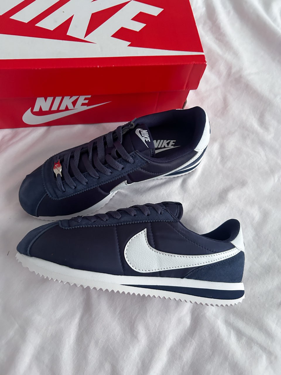 Nike Cortez Basic Nylon '06 'Midnight Navy' 317249-413 — головне фото товару