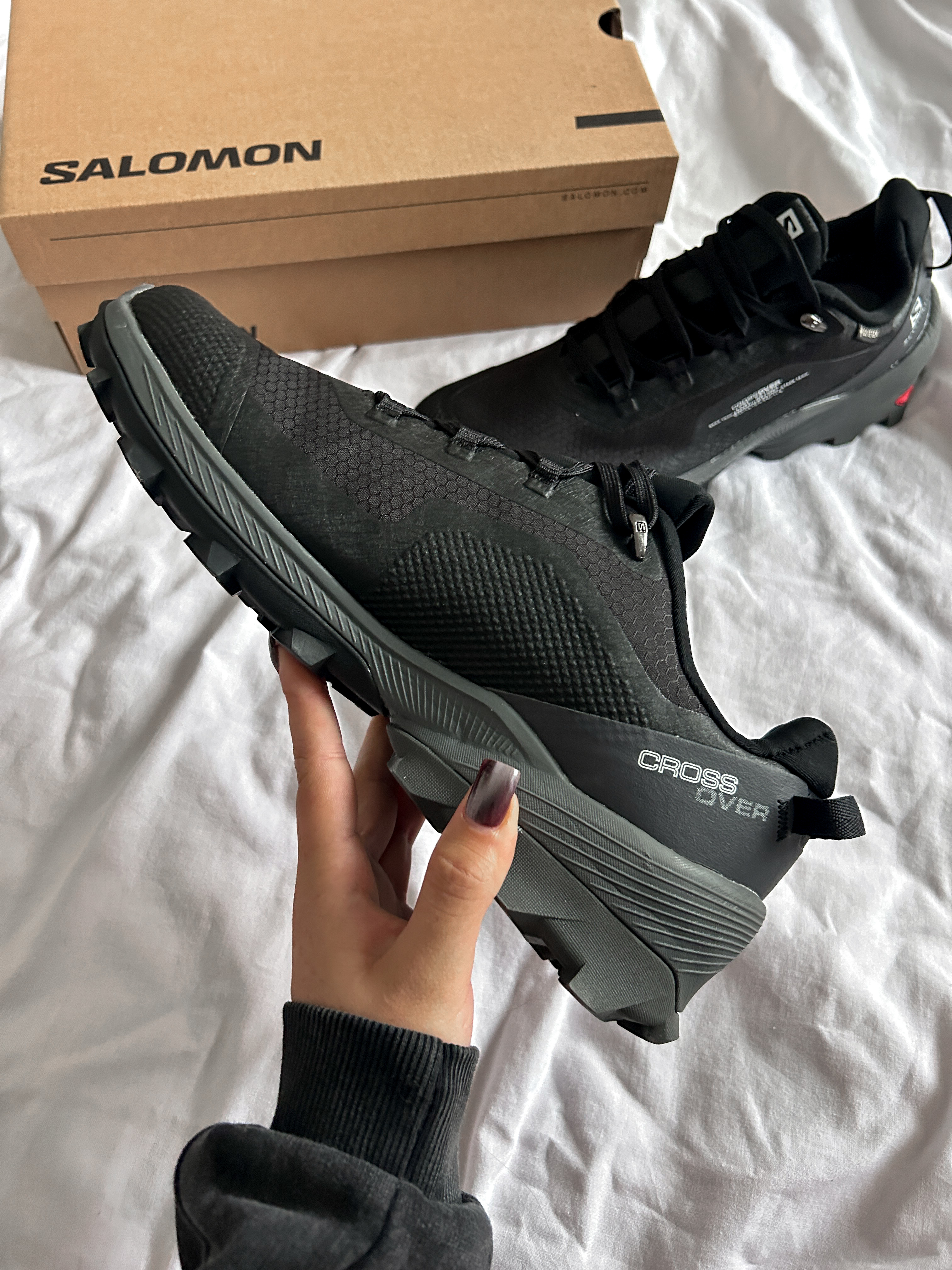 Salomon Cross Over Black Gore-Tex — головне фото товару