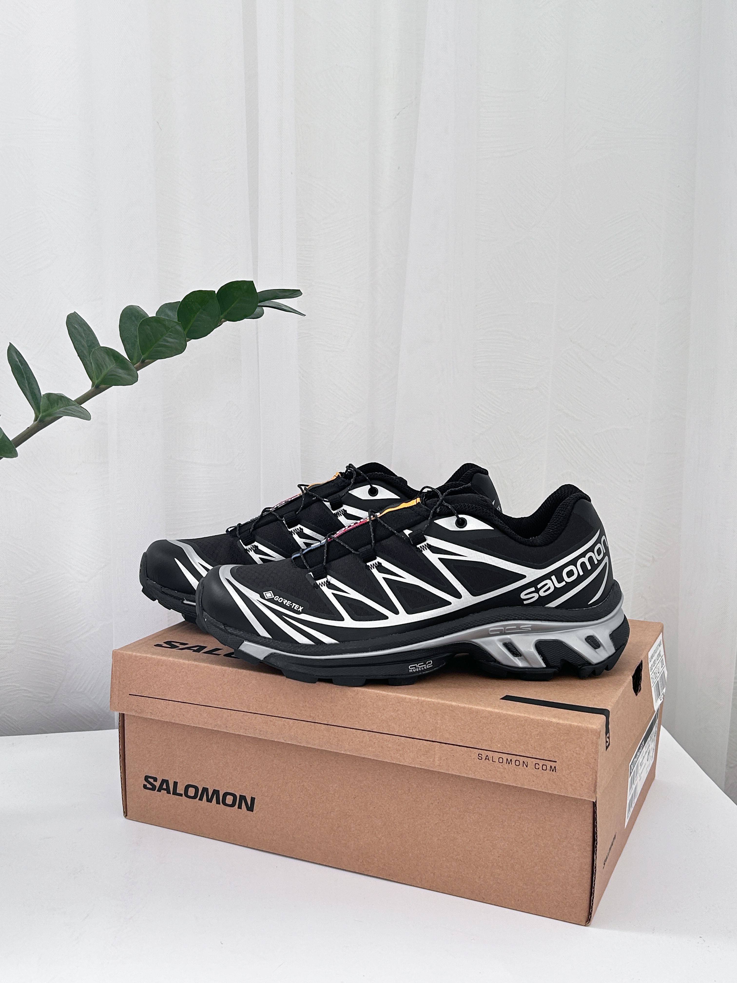 Salomon XT-6 Gore-Tex 'Black Silver' 474506 L47450600 — головне фото товару