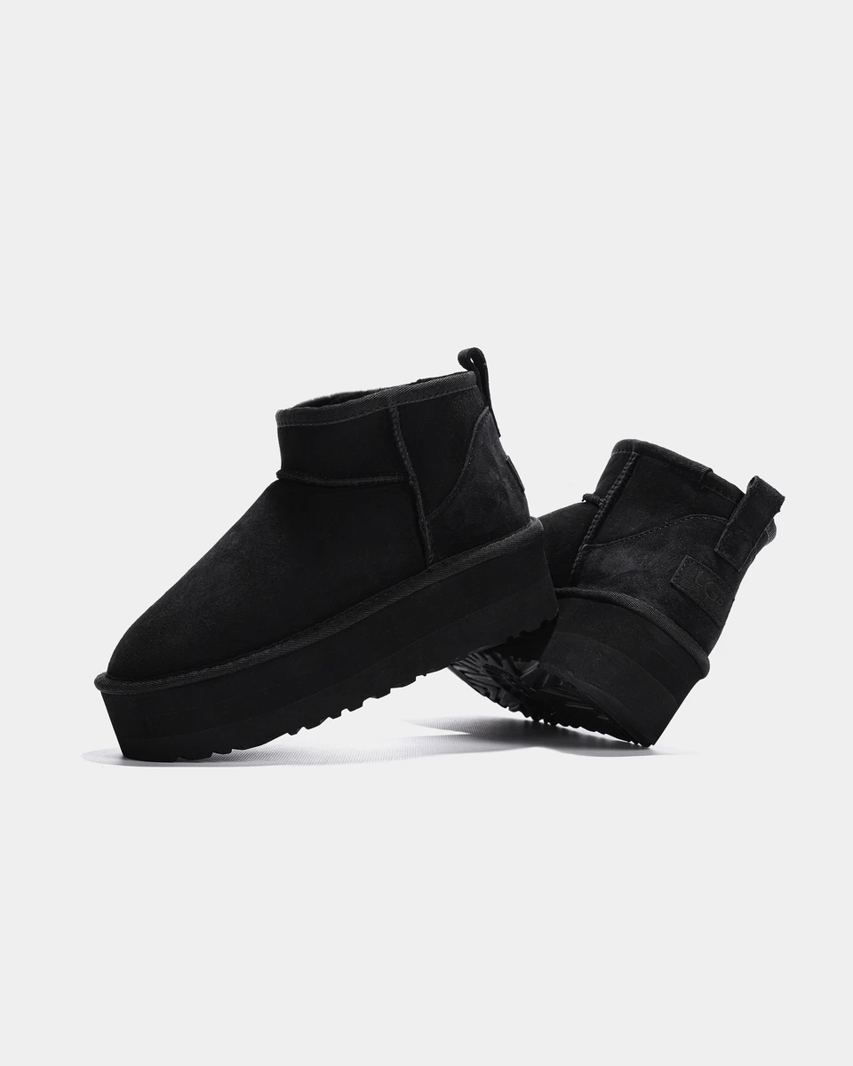 UGG Women'S Classic Ultra Mini Platform Mini Black — головне фото товару