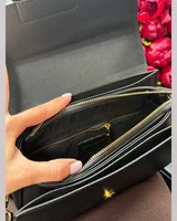 Miu Miu Shoulder Leather Bag Black 24.5 x 16.5 x 6 — головне фото товару