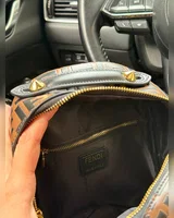 Fendi Mini Zucca FF Motif Backpack Brown [пильник, звичайна коробка] 23 x 21 x 10 — головне фото товару