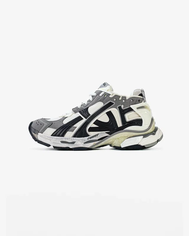 Balenciaga Runner Grey/White/Black (БІЛЬШОМІРЯТЬ) — головне фото товару