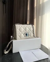 Dior Medium Caro Bag White beige — головне фото товару