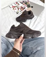 New Balance 9060 dark brown Термо — головне фото товару