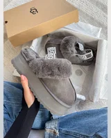 UGG Funkette Slipper Platform Grey — головне фото товару
