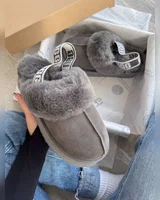 UGG Funkette Slipper Platform Grey — головне фото товару