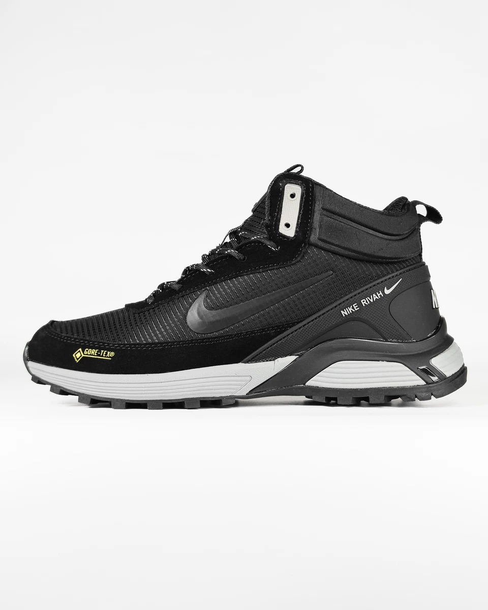 Nike Rivah Gore-Tex Fur Black-Gray — головне фото товару