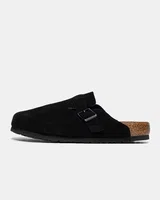 Birkenstock Boston Suede Black — головне фото товару