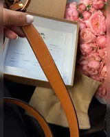 Coach Sculpted C Buckle Belt Beige/Gold 100 x 2.5 Інше — головне фото товару