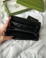 Gucci GG Marmont Zip-Around Wallet Black 20 х 10 х 3 — головне фото товару