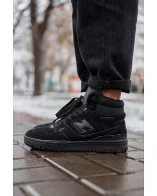 New Balance 650 High Black Fur — головне фото товару