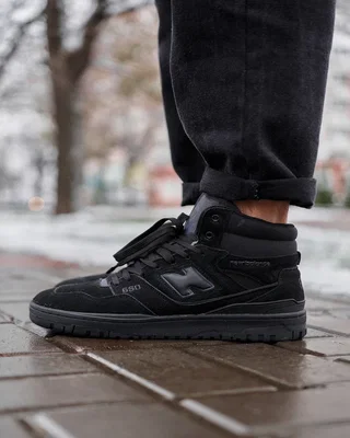 New Balance 650 High Black Fur — головне фото товару
