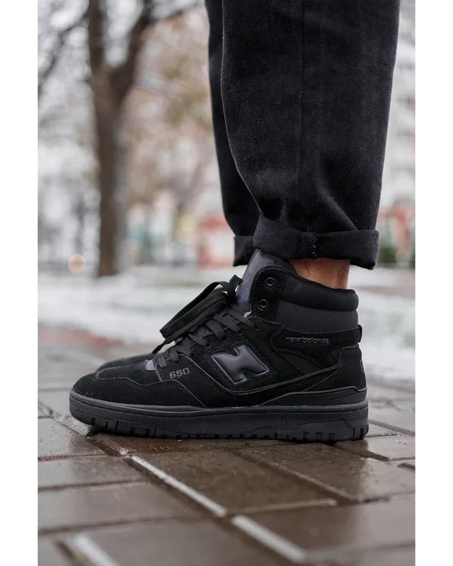 New Balance 650 High Black Fur — головне фото товару