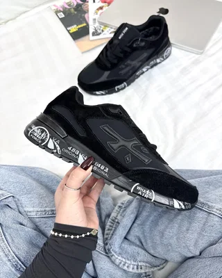 Premiata full black хутро — головне фото товару