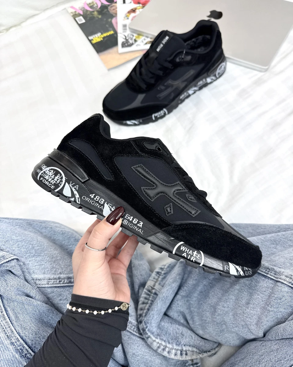 Premiata full black хутро — головне фото товару