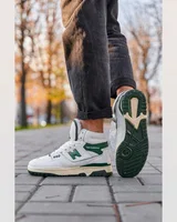 New Balance 650 Hight White Green Fur — головне фото товару