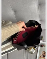 COACH Coach Mollie Tote Bag 25 In Signature Canvas Dark Brown/Black 24 х 20 х 9 COACH — головне фото товару