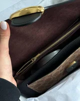 COACH Coach Tabby Shoulder Bag 26 In Signature Canvas Black/Beige/Gold COACH — головне фото товару