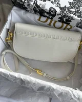 Dior Bobby East-West Bag Box Calfskin Milk/Gold [бренд коробка] — головне фото товару