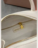 Miu Miu Leather Top-Handle Bag White [Ориг Коробка] 24 х 15 x 11 — головне фото товару