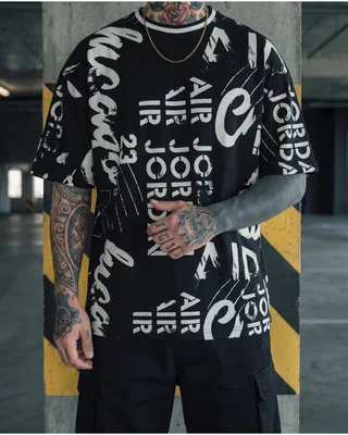 Nike Футболка Air чорна — головне фото товару