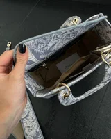 Dior Christian Dior Medium Lady D-Lite Bag Lilac/Gold — головне фото товару