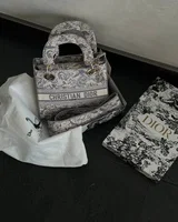 Dior Christian Dior Medium Lady D-Lite Bag Lilac/Gold — головне фото товару