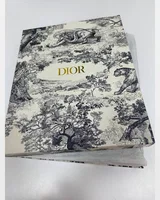 Dior Book Tote Ecru and Blue Dior Oblique Embroidery 36 х 28 х 13 — головне фото товару