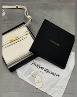 Saint Laurent Manhattan Medium Leather Shoulder Bag Milk 18 х 15 х 6 — головне фото товару