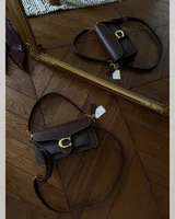 COACH Coach Tabby Shoulder Bag 26 In Signature Canvas Brown COACH — головне фото товару