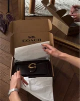COACH Coach Tabby Shoulder Bag 26 In Signature Canvas Brown COACH — головне фото товару