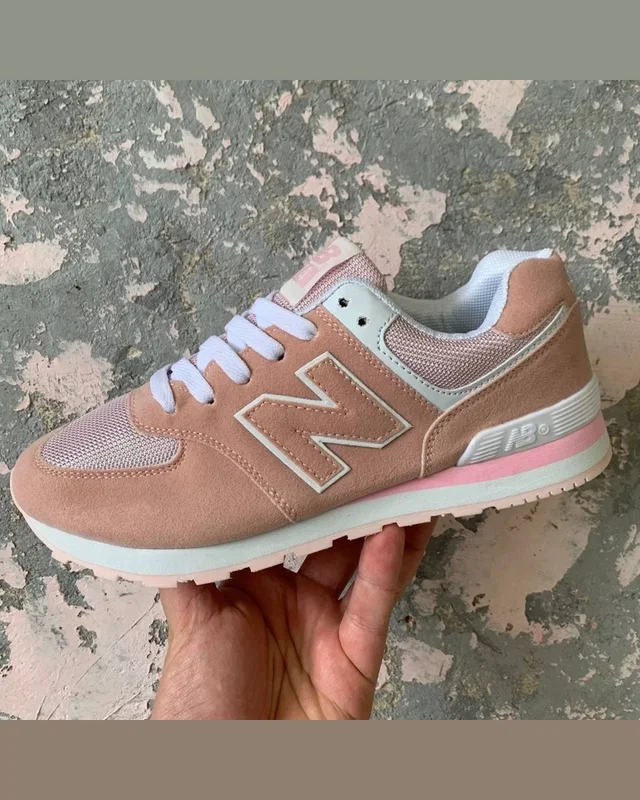 New Balance 574 White/Coral (M) — головне фото товару