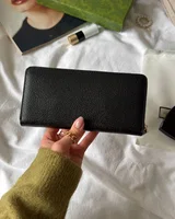 Gucci Animalier Zip Around Wallet Black/Gold — головне фото товару